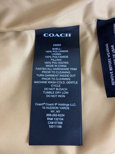 商品画像：クロップドベスト/M/ポリエステル/ベージュ/CS555 4