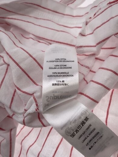 商品画像：25SS/Bubble S/S TOP/M/コットン/WHT/ボーダー 4