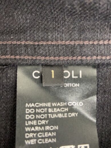 商品画像：25AW/ブラックデニム ワークジャケット/カバーオール/1/ブラック/C03-01002// 4