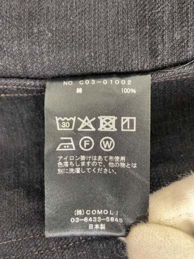 商品画像：25AW/ブラックデニム ワークジャケット/カバーオール/1/ブラック/C03-01002// 5