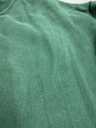 商品画像：90s/OLD/ハーフジップスウェット/L/コットン/グリーン/無地// 5