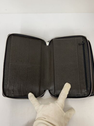 画像：dunhillセカンドバッグ/レザー/カーキ7