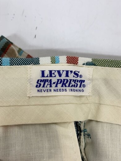 商品画像：70s/STA-PREST/ロケットTALON/ショートパンツ/グリーン/チェック/ヴィンテージ 5