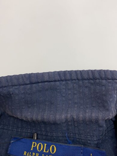 商品画像：テーラードジャケット/L/コットン/ネイビー/無地 6