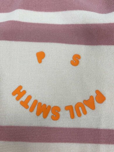 商品画像：ニット・セーター(薄手)/M/コットン/ピンク/ボーダー 7