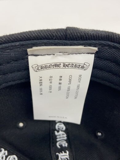 商品画像：Vertical Logo/キャップ/FREE/コットン/ブラック/無地/メンズ// 5