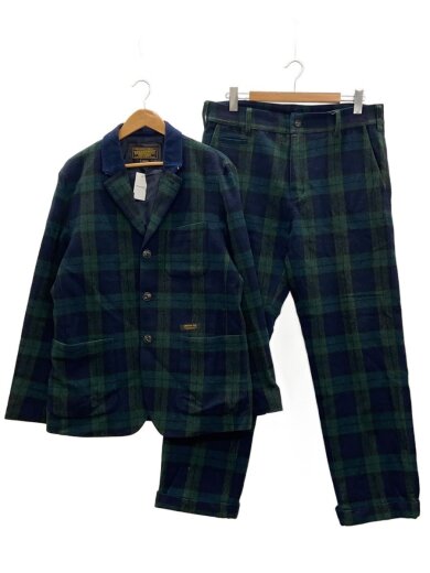 商品画像：12AW/MAVERICK/CW-JKT/セットアップ/XL/グリーン/チェック/122BENH-JKM02/? NULL ?// 1