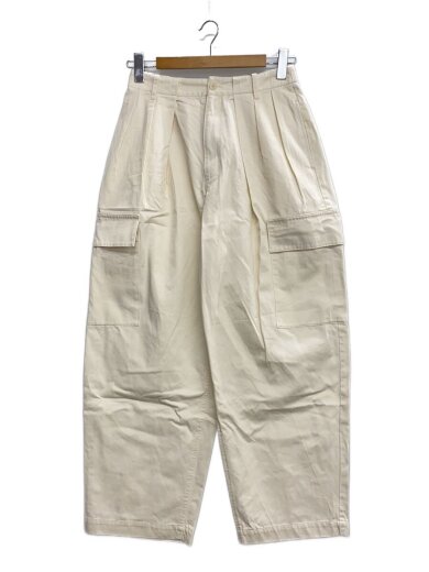 商品画像：25AW/WIDE TUCK WORK PANTS/ワークパンツ/1/アイボリー/19110-7172// 1