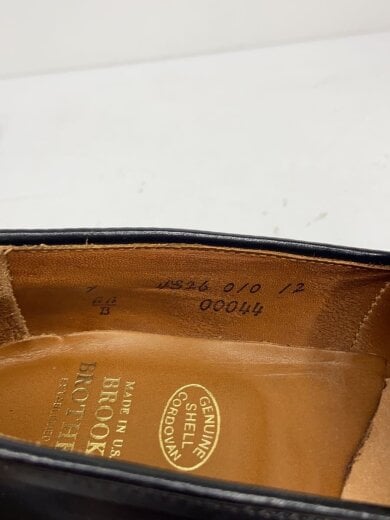 画像：BROOKS BROTHERSAlden製/ローファー/コードバン/コインローファー/US7/ブラック/000445