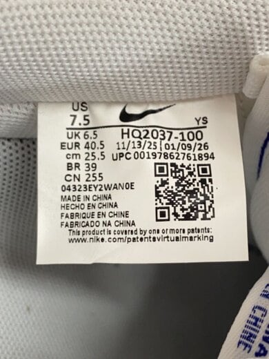 商品画像：AIR FORCE 1 07 LV8_エア フォース 1 07 LV8/25.5cm/ホワイト// 5