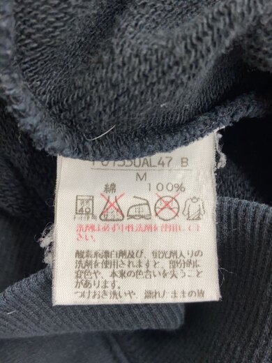 商品画像：スウェット/M/コットン/ブラック/無地// 4