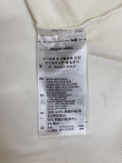 商品画像：ポロシャツ/U RUGBY LS POLO/S/ポリエステル/ホワイト/KB7521// 4