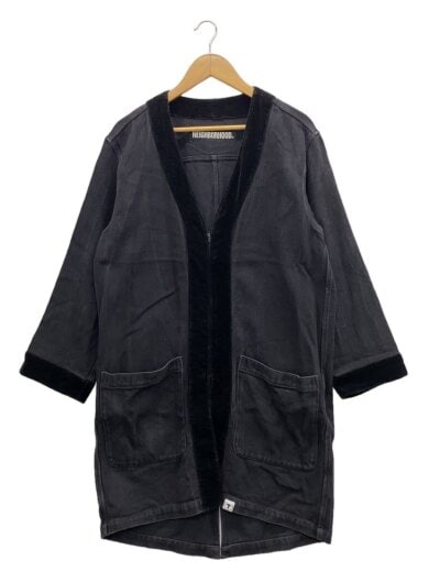 商品画像：18SS/GOWN.ID/C-COAT/コート/M/コットン/ブラック/無地/181AQNH-JKM03// 1