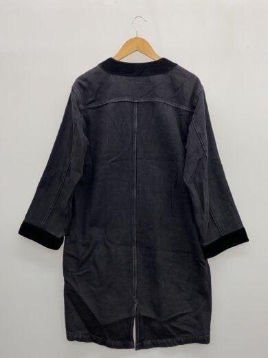 商品画像：18SS/GOWN.ID/C-COAT/コート/M/コットン/ブラック/無地/181AQNH-JKM03// 2