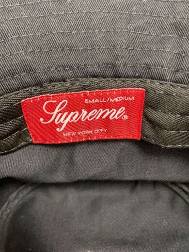 商品画像：23ss/Lasered Twill Crusher Hat/S/コットン/BLK/メンズ 5