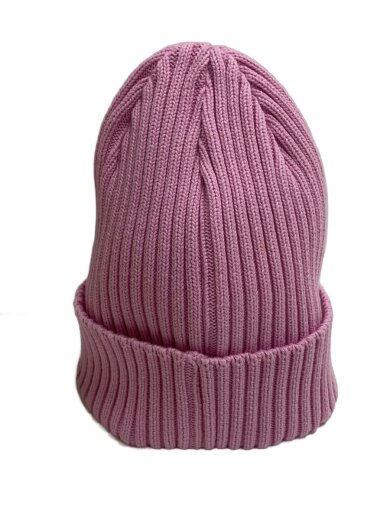 商品画像：ニットキャップ/--/コットン/PNK/メンズ 2