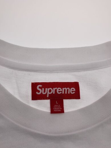 商品画像：Small Box L/S Tee/L/コットン/WHT 3