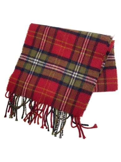 商品画像：マフラー/ウール/マルチカラー/チェック/レディース 1