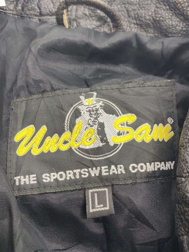 商品画像：UNCLE SAM/レザージャケット・ブルゾン/L/レザー/BLK/3rd型// 3