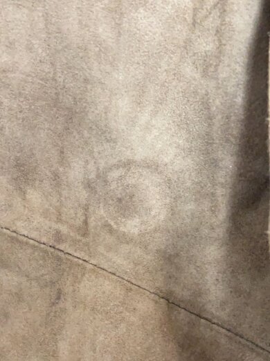商品画像：MACHIAVELL UOMO/レザーブルゾン/レザー/KHK/シミ・製品シワ考慮 8
