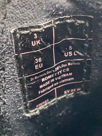 商品画像：ROMETTY/サイドゴアブーツ/UK3/BLK/レザー 5