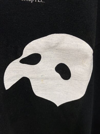 商品画像：Tシャツ/FREE/コットン/BLK/プリント/80s/オペラ座の怪人（フェード部分あり） 6