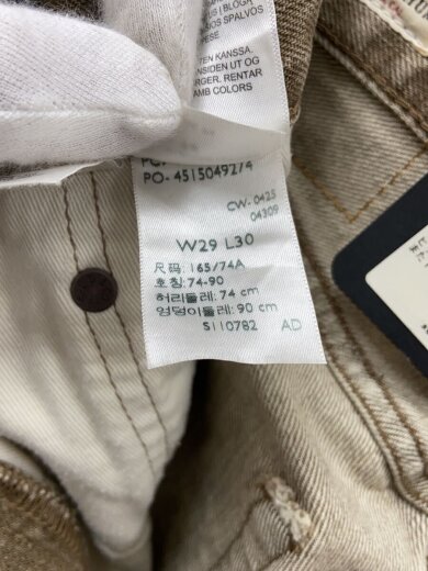 商品画像：BAGGY/29/デニム/BEG/PC9-A4750-0028 5