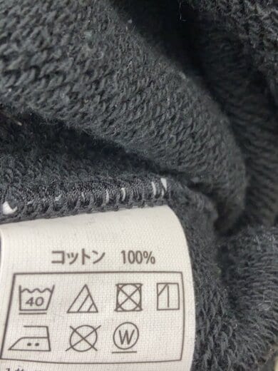 商品画像：スウェット/XL/コットン/BLK/プリント/シミ有 4