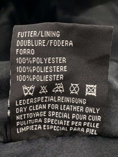 商品画像：MORENA/レザージャケット・ブルゾン/XL/レザー/BLK 4