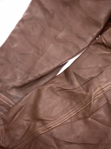 商品画像：レザージャケット・ブルゾン/--/レザー/BRW 7