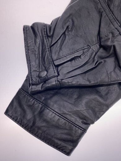 商品画像：レザージャケット・ブルゾン/--/レザー/BLK 4