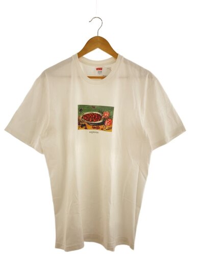 商品画像：Tシャツ/L/コットン/WHT/プリント/23SS/STRAWBERRIES Tee/// 1