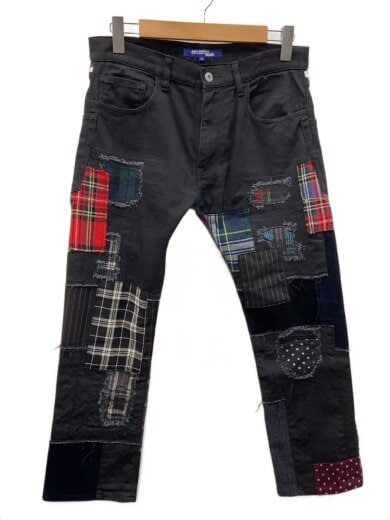 商品画像：パッチワーク/デニム×フランネルツイード/S/デニム/BLK/WN-P001 1