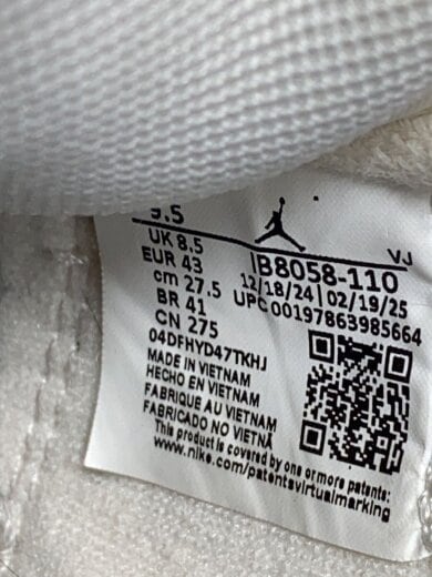 商品画像：AIR JORDAN 1 LOW PRM_エア ジョーダン 1 LOW プレミアム/27.5cm/IVO// 5