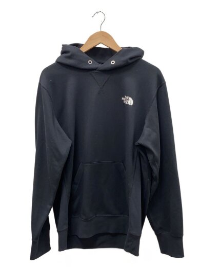 商品画像：BACK SQUARE LOGO HOODIE/L/コットン/BLK 1