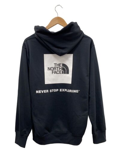 商品画像：BACK SQUARE LOGO HOODIE/L/コットン/BLK 2