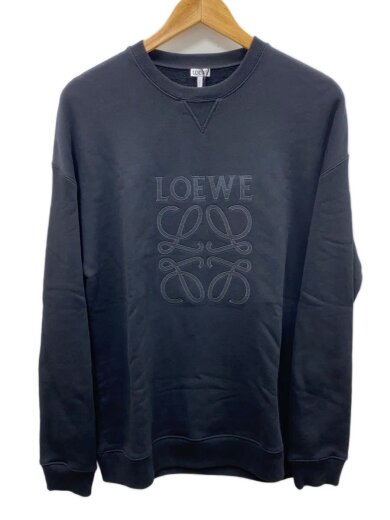 商品画像：Regular Fit Sweatshirt/ロエベ/スウェット/XS/コットン/BLK/H526Y24J27// 1