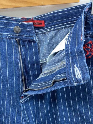 商品画像：Ollie Pinstripe Jorts/ショートパンツ/38/コットン/BLU// 3