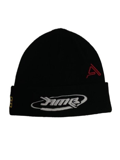 商品画像：MULTI LOGO KNIT CAP/ニットキャップ/FREE/アクリル/BLK/メンズ// 1
