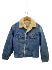 ※ボアペンキ汚れ有/デニムボアジャケット/ボタン裏52/コットン/IDG/70605-0217