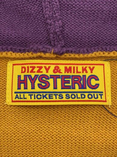 商品画像：APPLE GIRL編込パーカー/FREE/コットン/YLW/01253NS04 3