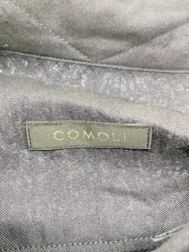 商品画像：ウールシルクコモリシャツ/長袖シャツ/2/ウール/NVY/X01-02014// 3