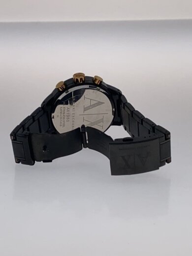 商品画像：クォーツ腕時計/アナログ/ステンレス/BLK/BLK 4