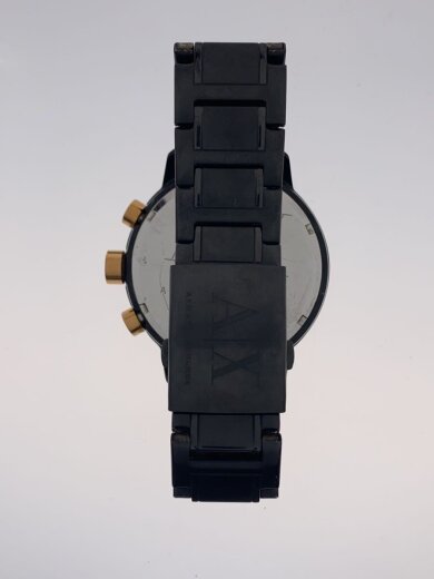 商品画像：クォーツ腕時計/アナログ/ステンレス/BLK/BLK 5
