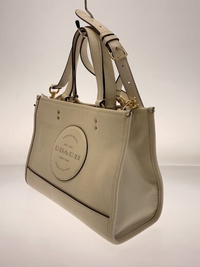 商品画像：デンプシー・キャリーオール_ウィズパッチ/レザー/CRM 2