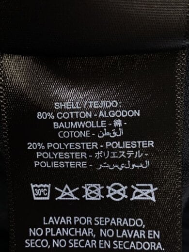 商品画像：ジャケット/M/コットン/BLK/B-86141272 4