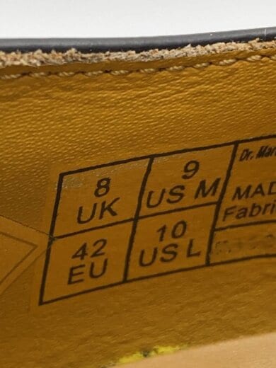 商品画像：シューズ/UK8/BLK/11838 5