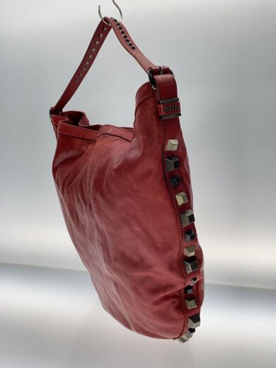 商品画像：スタッズ/トートバッグ/レザー/RED// 2