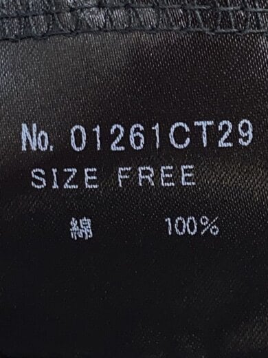 商品画像：Tシャツ/FREE/コットン/BLK/01261CT29// 4