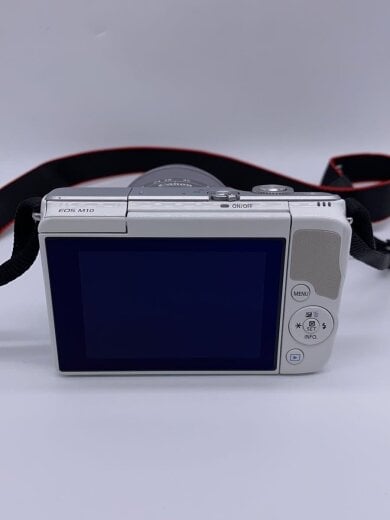 商品画像：傷アリ/デジタル一眼カメラ EOS M10 クリエイティブマクロ ダブルレンズキット 2